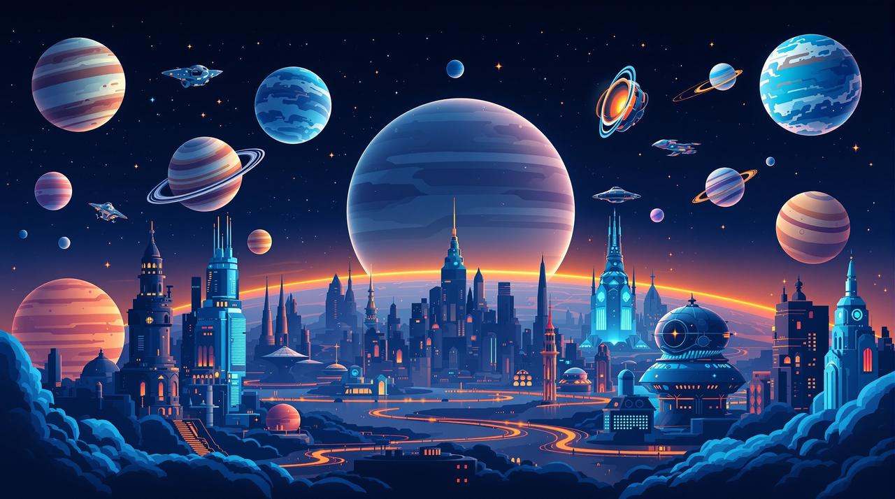 神马影院在线专题 - 科幻宇宙横幅
